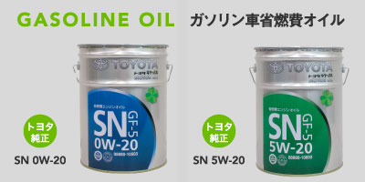 ガソリン車省燃費オイル